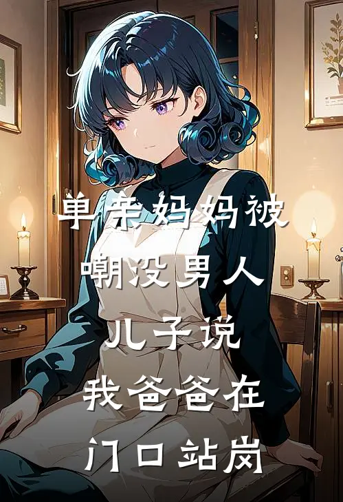 单亲妈妈被嘲没男人，儿子说：我爸爸在门口站岗