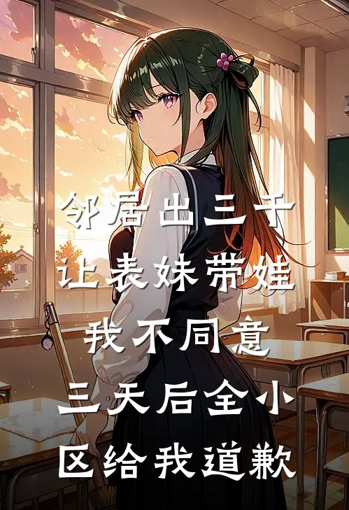 邻居出三千让表妹带娃我不同意，三天后全小区给我道歉