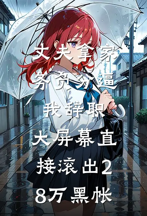 丈夫拿家务负分逼我辞职，大屏幕直接滚出28万黑帐