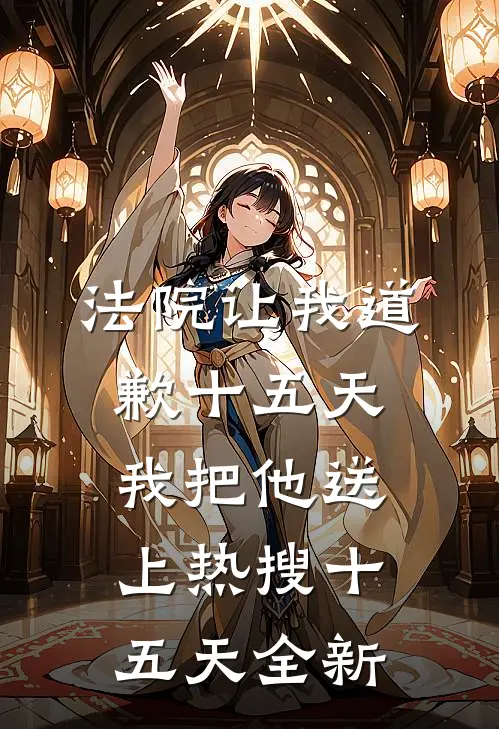 法院让我道歉十五天，我把他送上热搜十五天全新