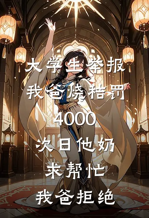 大学生举报我爸烧秸罚4000，次日他奶求帮忙，我爸拒绝