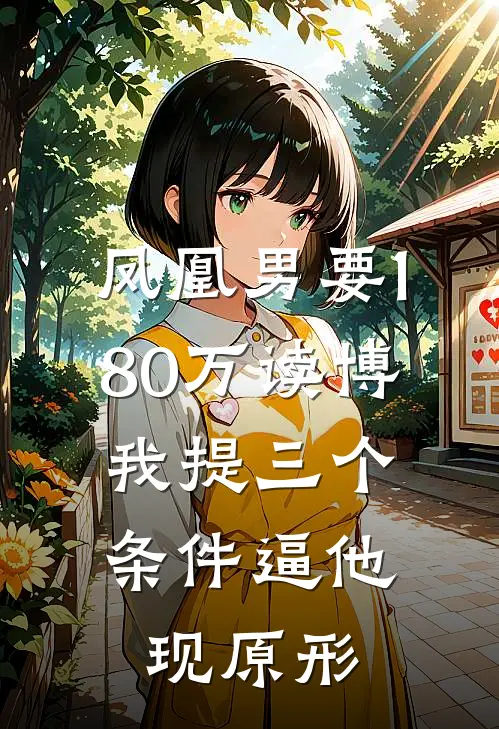 凤凰男要180万读博，我提三个条件逼他现原形