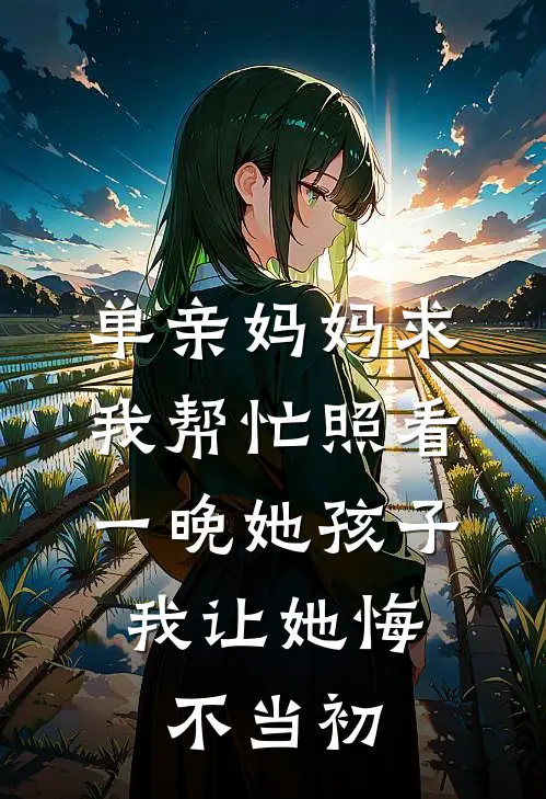 单亲妈妈求我帮忙照看一晚她孩子，我让她悔不当初