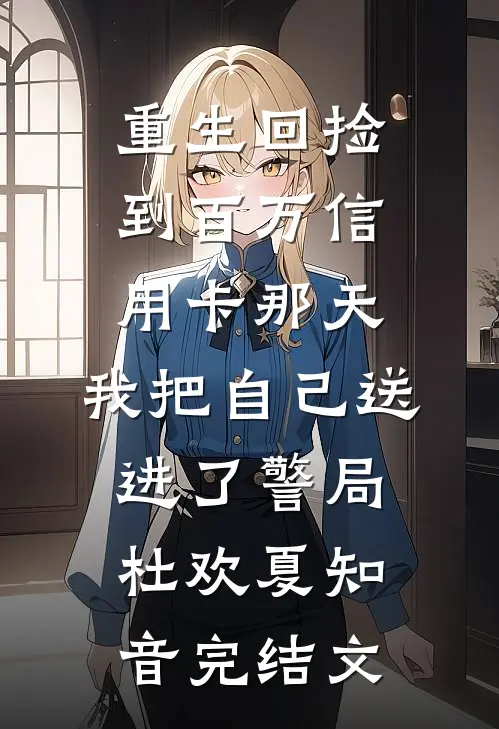 重生回捡到百万信用卡那天，我把自己送进了警局杜欢夏知音完结文