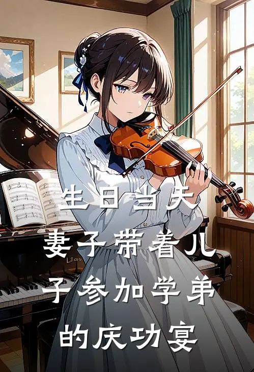 生日当天，妻子带着儿子参加学弟的庆功宴