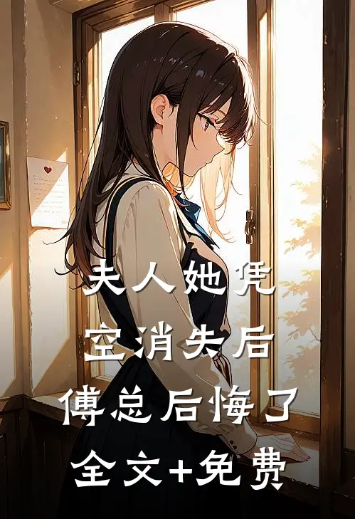 夫人她凭空消失后，傅总后悔了全文+免费