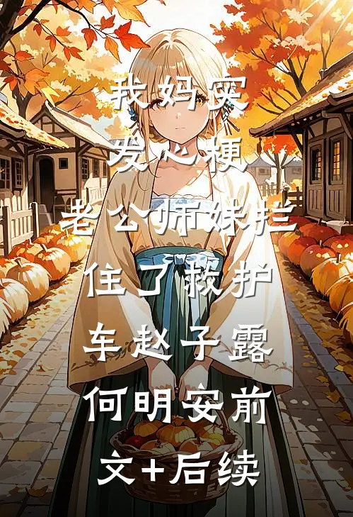 我妈突发心梗，老公师妹拦住了救护车赵子露何明安前文+后续
