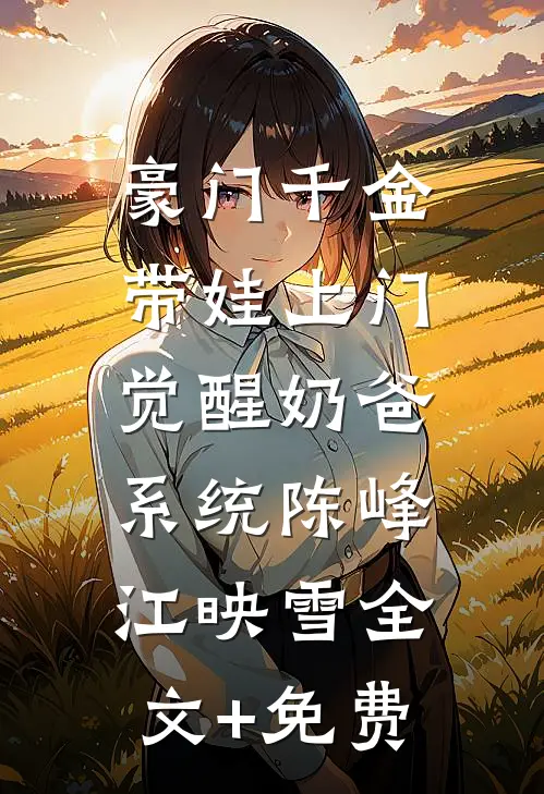 豪门千金带娃上门，觉醒奶爸系统陈峰江映雪全文+免费