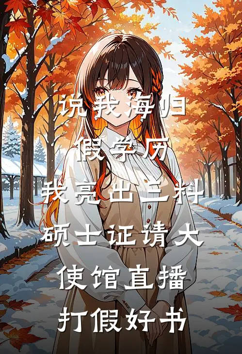 说我海归假学历，我亮出三料硕士证请大使馆直播打假好书