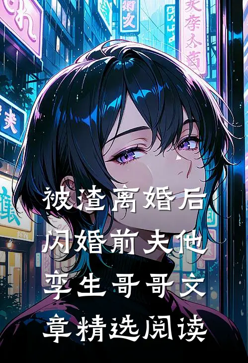 被渣离婚后，闪婚前夫他孪生哥哥文章精选阅读
