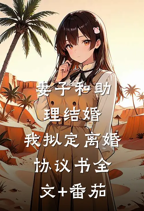妻子和助理结婚，我拟定离婚协议书全文+番茄
