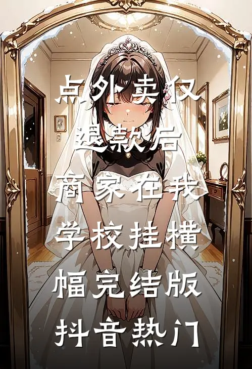 点外卖仅退款后，商家在我学校挂横幅完结版抖音热门