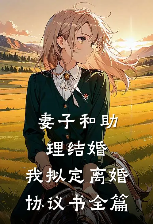 妻子和助理结婚，我拟定离婚协议书全篇