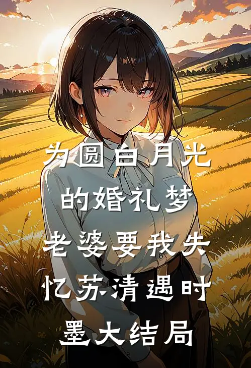为圆白月光的婚礼梦，老婆要我失忆苏清遇时墨大结局