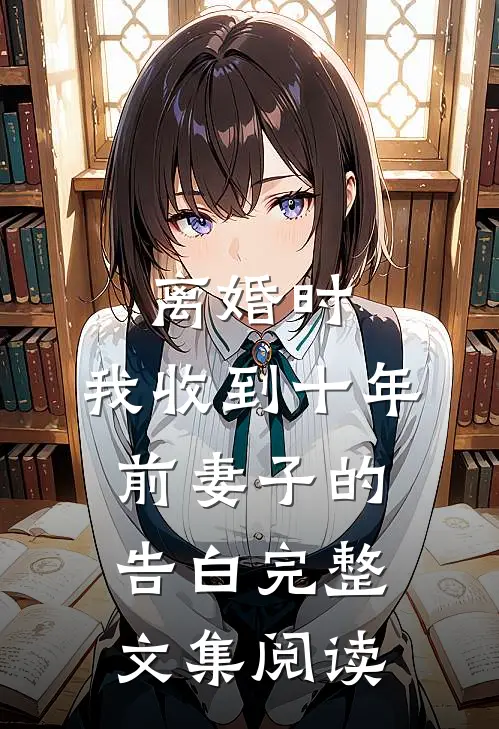 离婚时，我收到十年前妻子的告白完整文集阅读