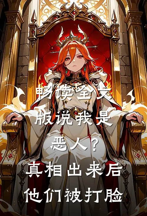 畅读全文版说我是恶人？真相出来后他们被打脸