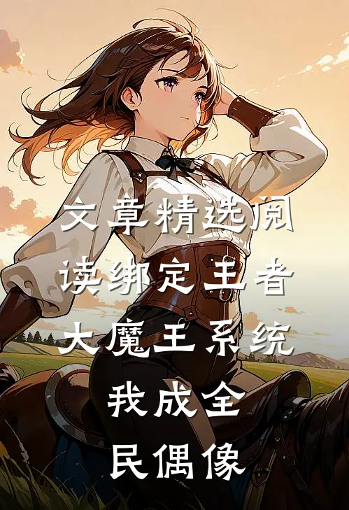 文章精选阅读绑定王者大魔王系统，我成全民偶像