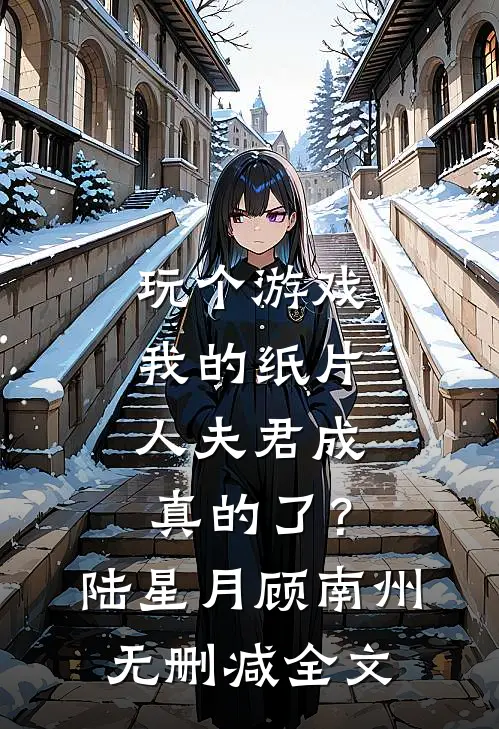 玩个游戏，我的纸片人夫君成真的了？陆星月顾南州无删减全文
