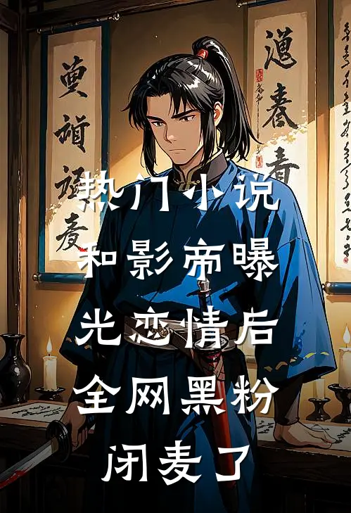 热门小说和影帝曝光恋情后，全网黑粉闭麦了