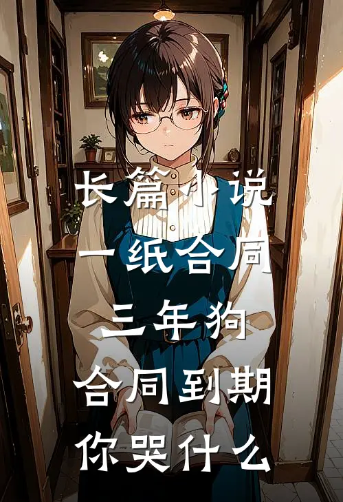 长篇小说一纸合同三年狗，合同到期你哭什么